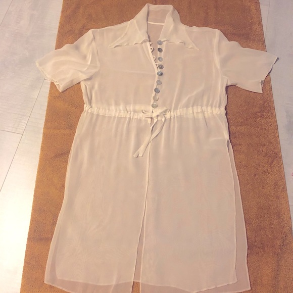 Jackets & Blazers - NEW Sheer Chiffon Soft Top Blouse Coat